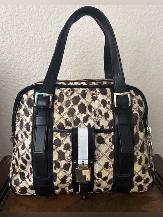 L.A.M.B. Handbags - RARE L.A.M.B. by Gwen Stefani Leopard Print Shoulder Bag Tote